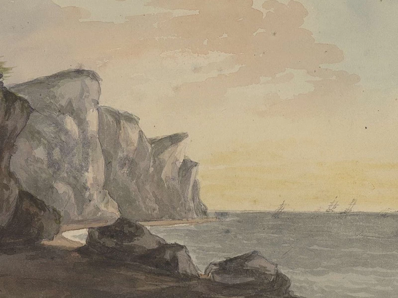1762-William Sawrey Gilpin - Paesaggio costiero